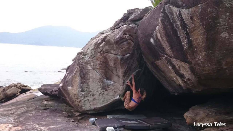 Escalada Bold na Praia da Fortaleza - Foto 1