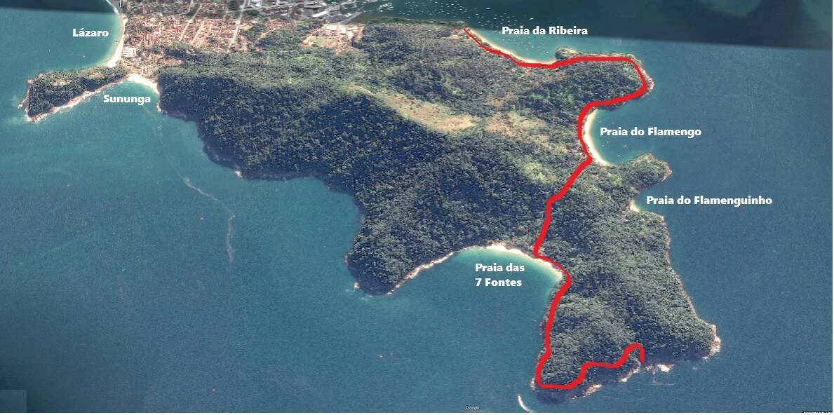 Roteiro Trilha Praia das 7 Fontes - Foto 2
