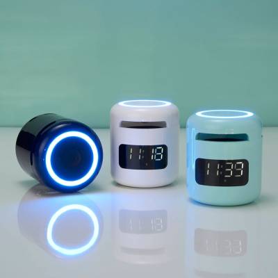 04064 Caixa de Som Multimídia com Relógio - Foto 1