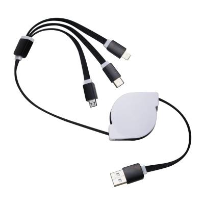 10338 Cabo USB Retrátil 3 em 1 - Foto 1