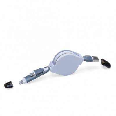 10339 Cabo de Dados Retrátil 2 em 1 - Foto 1