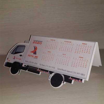 Calendário de mesa personalizado - Foto 1