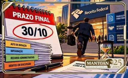 Débitos em discussão administrativa podem ser negociados com a Receita até 30/10