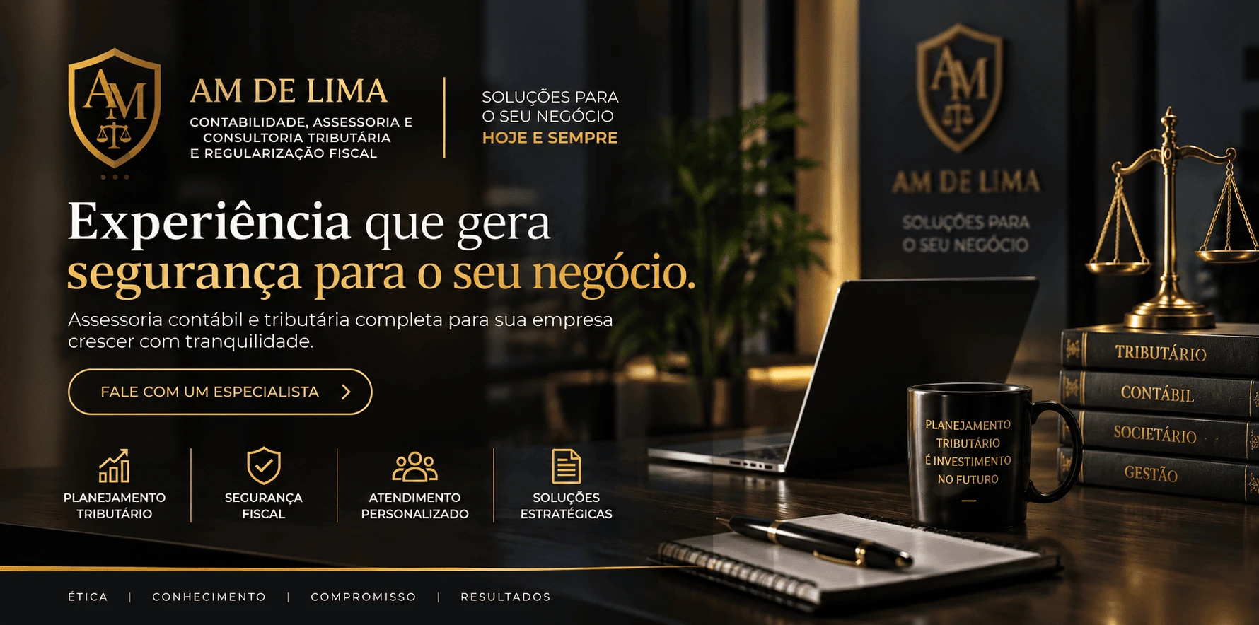AM DE LIMA CONSULTORIA TRIBUTÁRIA CONTÁBIL JURÍDICA