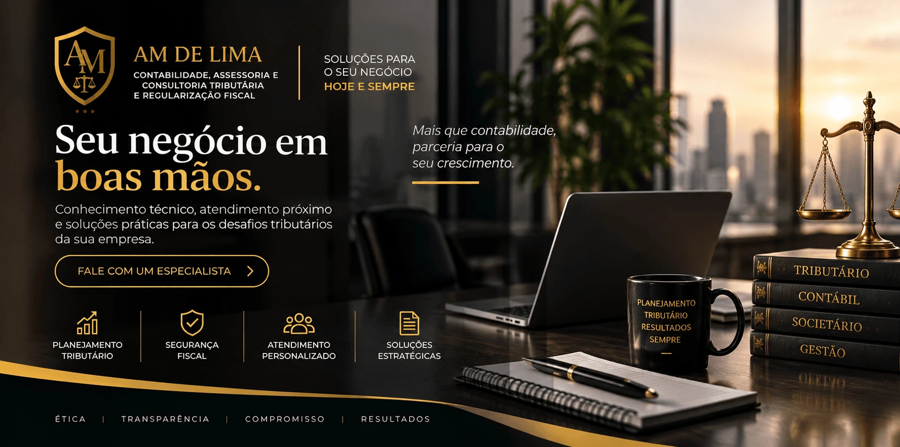 AM DE LIMA CONSULTORIA TRIBUTÁRIA CONTÁBIL JURÍDICA