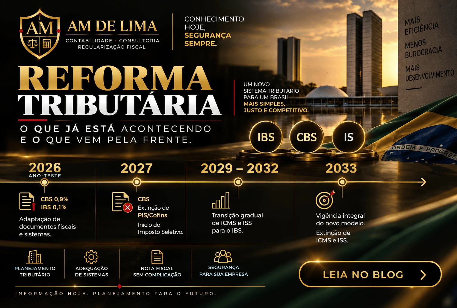 Reforma Tributária 2026: o que já está acontecendo e o que muda até 2033