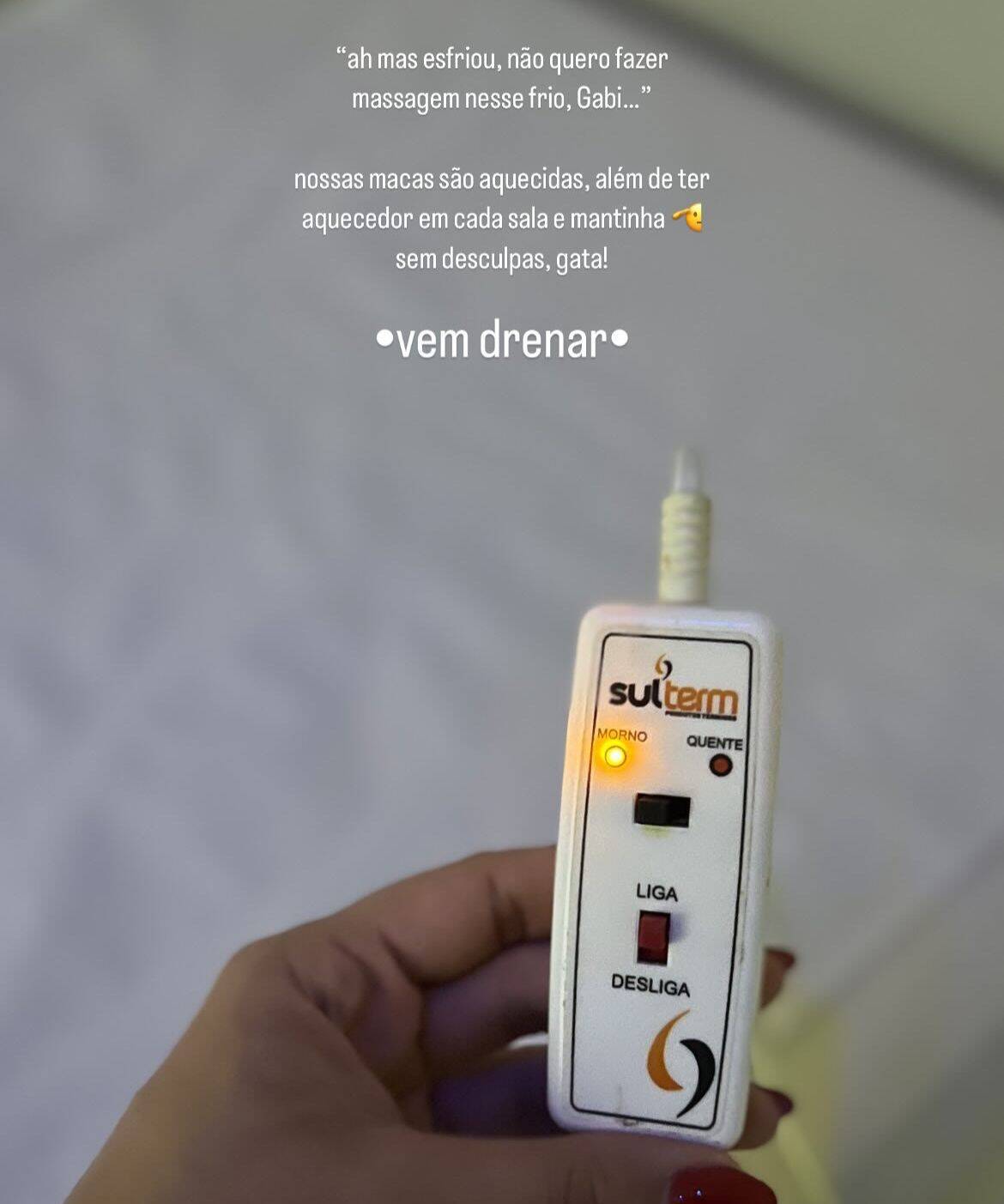 Não deixe de se cuidar por medo do frio!!