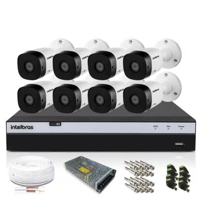 Kit 8 Câmeras Intelbras - Foto 1