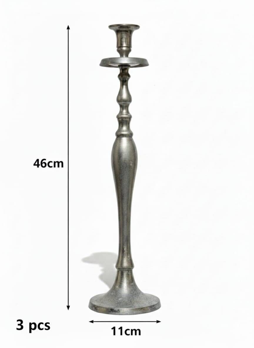 Castiçal 1 ponta alumínio