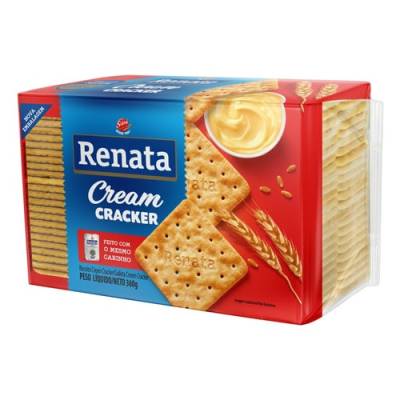 BISCOITO CREAM CRACKER RENATA - Foto 1