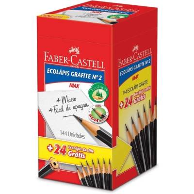 CAIXA LÁPIS C/144UND FABER-CASTELL - Foto 1
