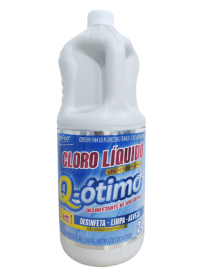 CLORO LÍQUIDO 3,5% Q-ÓTIMO 2L - Foto 1