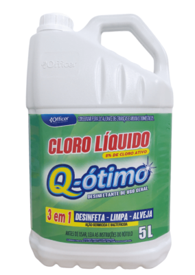 CLORO LÍQUIDO 5% Q-ÓTIMO 5L - Foto 1