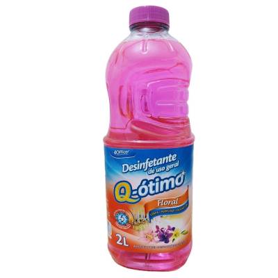 DESINFETANTE Q-ÓTIMO FLORAL 2L - Foto 1