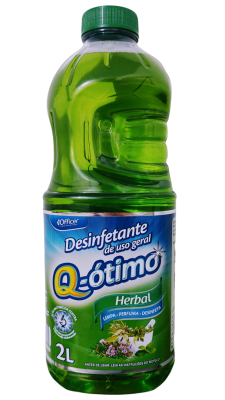 DESINFETANTE Q-ÓTIMO HERBAL 2L - Foto 1