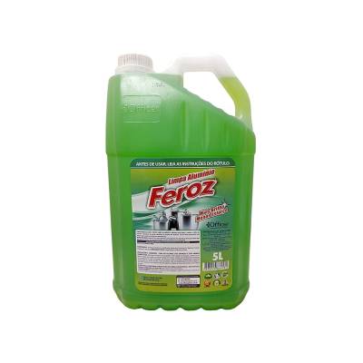LIMPA ALUMINIO FEROZ 5L - Foto 1