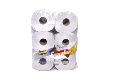 PAPEL TOALHA BOBINA SUAVEKER LUXO 200M - Foto 1
