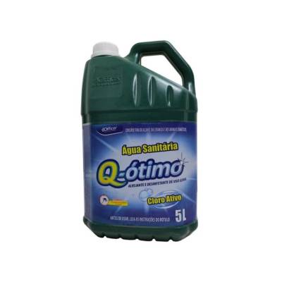 ÁGUA SANITARIA Q- OTIMO 5LT - Foto 1