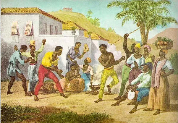 Uns dos Primeiros Registros da Capoeira