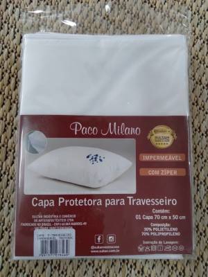 CAPA PROTETORA PARA TRAVESSEIRO - Foto 1