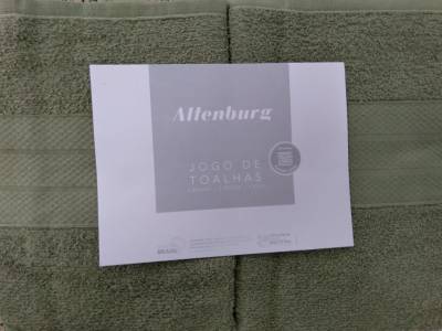 JOGO DE TOALHAS ALTENBURG 4 PEÇAS - Foto 1