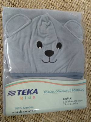 TOALHA COM CAPUZ INFANTIL - Foto 1