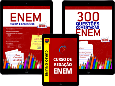 Apostila ENEM 2024: Teoria, Exercícios e Redação - Foto 1