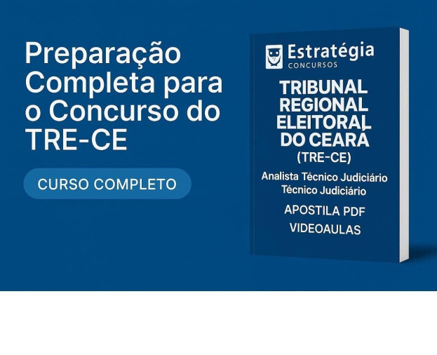 Cursos Online para TRE-CE - Analista Judiciário e Técnico Judiciário - Foto 1
