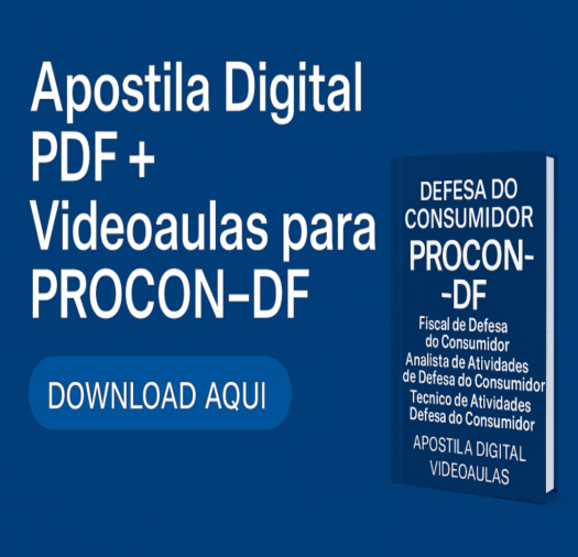 Material completo para: Apostilas pdf com videoulas para PROCON-DF - Foto 1