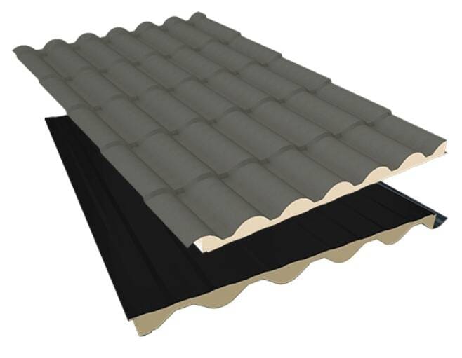 Isotelha Colonial Cinza Ardósia com Forro Preto - Foto 1