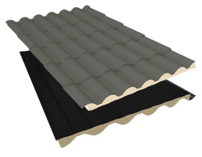 Isotelha Colonial Cinza Ardósia com Forro Preto - Foto 1