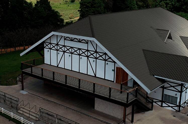 Isotelha Colonial Cinza Ardósia com Forro Preto - Foto 7