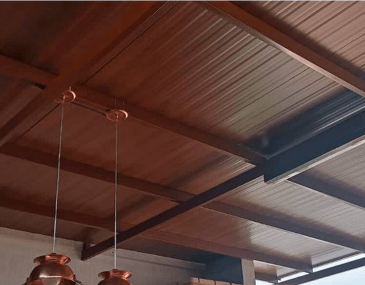 Isotelha Colonial Marfim com Forro Amad Esc - Foto 8