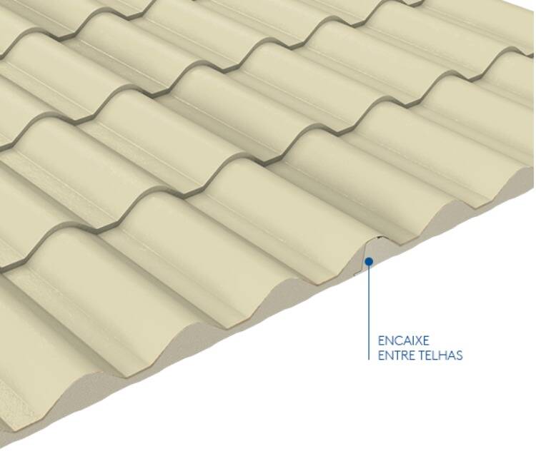 Isotelha Colonial Marfim com Forro Preto - Foto 3