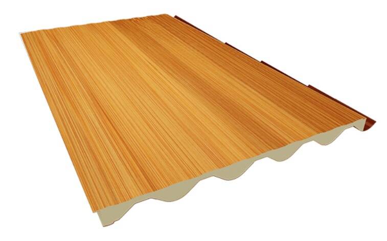 Isotelha Colonial Terracota Forro Amadeirado Claro - Foto 2