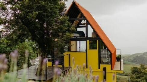 Telha Trapezoidal Forro Amadeirado Terracota