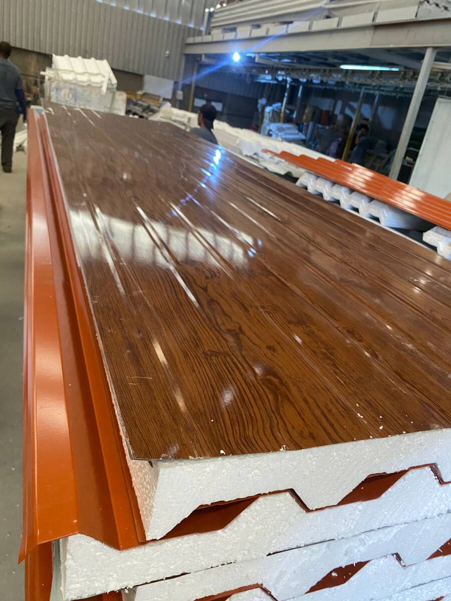 TELHA FORRO EFEITO (AMADEIRADO ESCURO E CLARO) - Foto 2