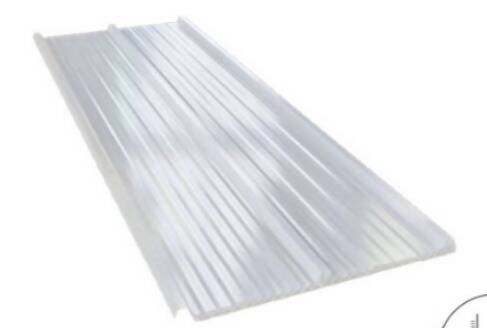 Isoluz Translúcida de Policarbonato 3 Trapezios - Foto 1