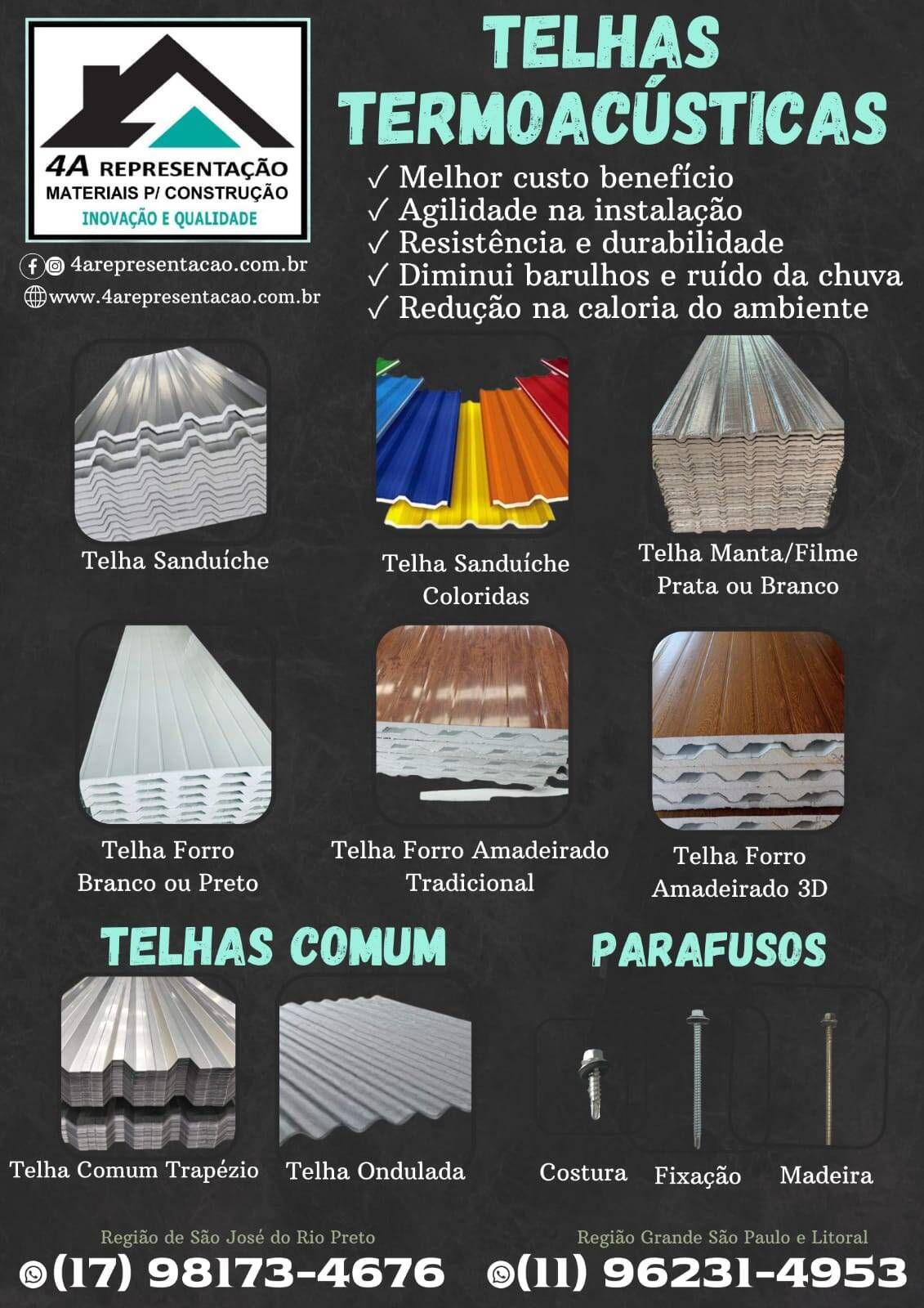 Telhas Termoacusticas/Termoacusticas