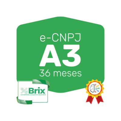 e-CNPJ A3 (3 anos) - Foto 1