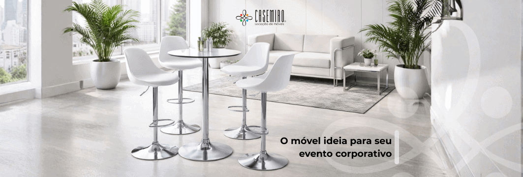 Aluguel de móveis para evento corporativo: como garantir eventos empresariais de sucesso em 2026