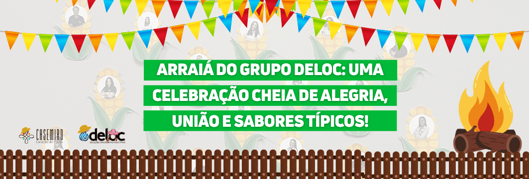 Arraiá Casemiro: alegria, união e sabores típicos!