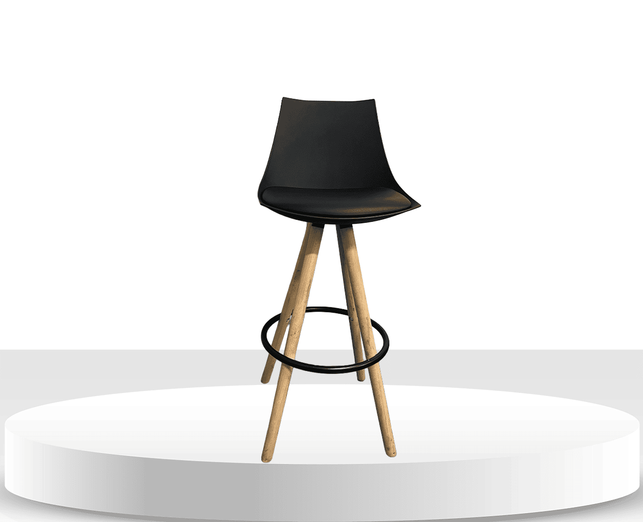 Banqueta Lorena Preta/COD-962 - Foto 2