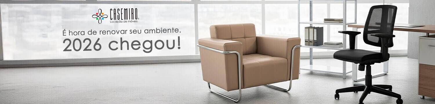 Locação de Mobiliário Corporativo em BH: renove seus ambientes para 2026