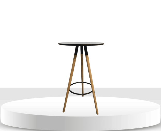 Mesa Bistro Alecrim Preta/COD-963 - Foto 1