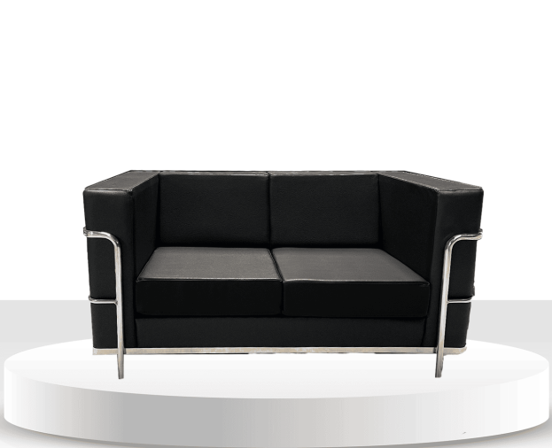 Sofá Corbusier 2 lugares/COD-951 - Foto 1