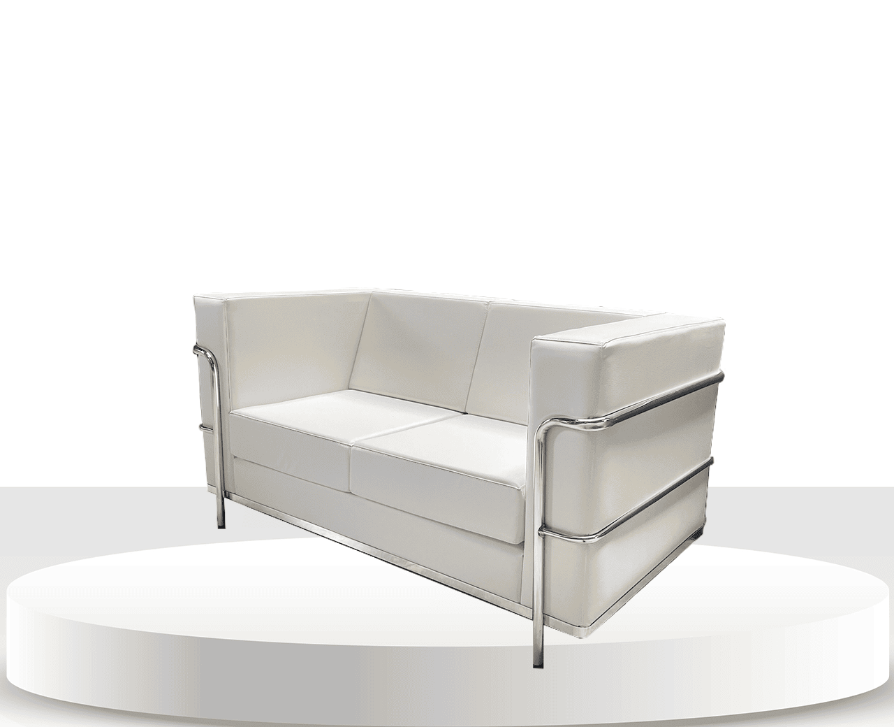 Sofá Corbusier 2 lugares/COD-952 - Foto 2