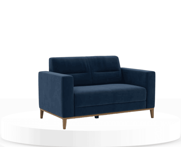 Sofá Madah Azul / COD-502 - Foto 1