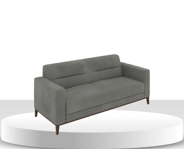 Sofá Madah Grafite / COD-419 - Foto 1