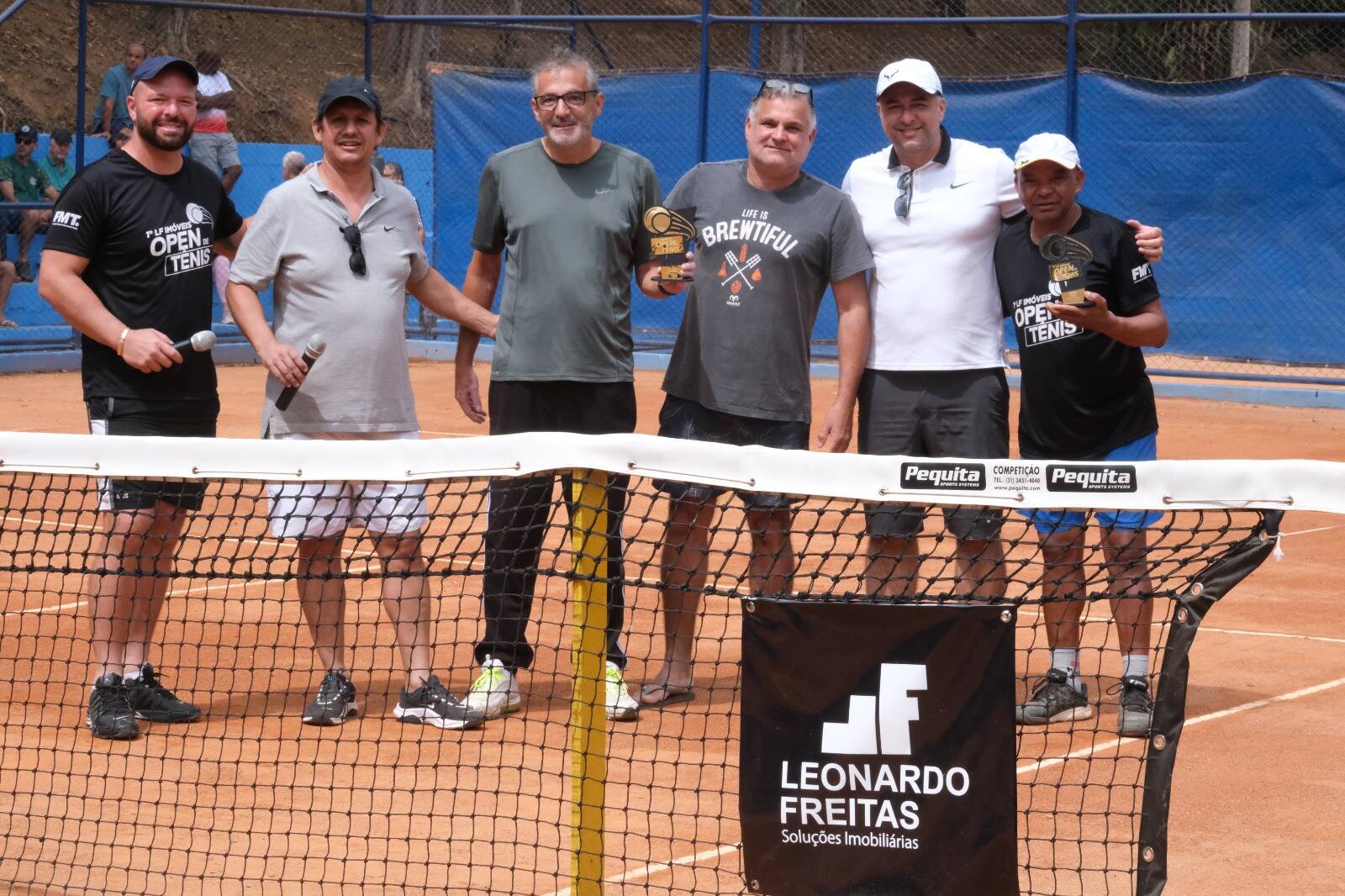 1° LF Imóveis Open de Tênis movimenta a AABB Manhuaçu.